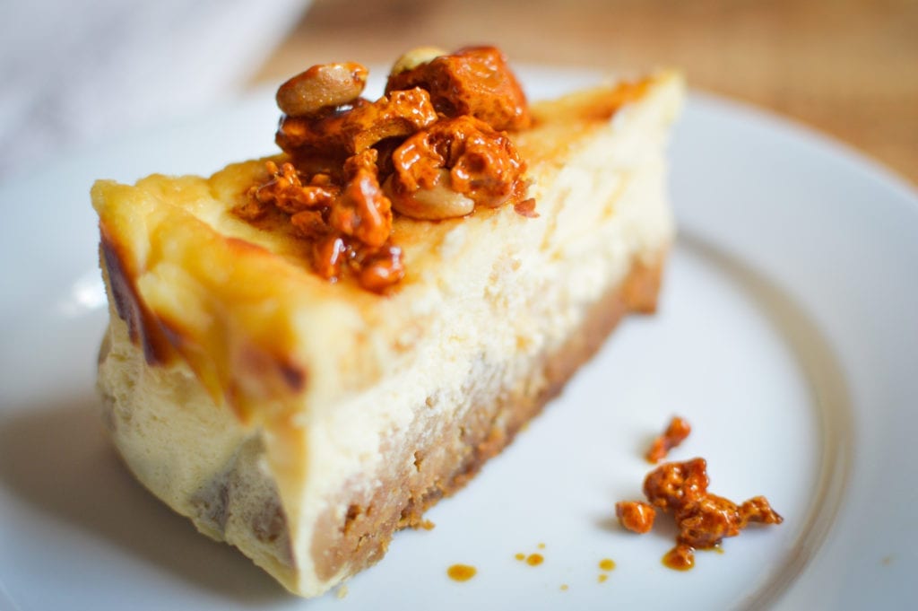 cheesecake peanut and honeycomb